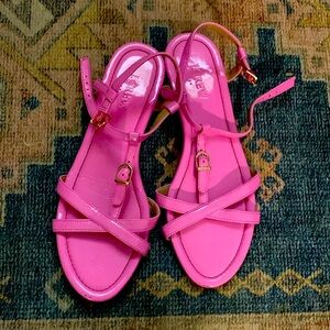 J. Crew: Hot Pink Women’s Sandals